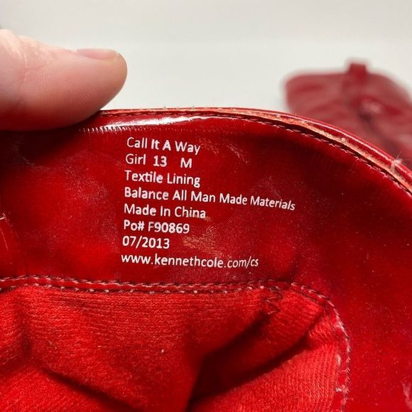 Kenneth COLE REACTION | Kids Red Boots - Picture 2 of 9